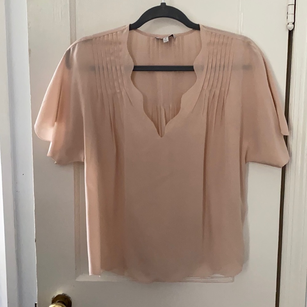 Joie Binna Silk top in “Pink Sky” color - Picture 3 of 6